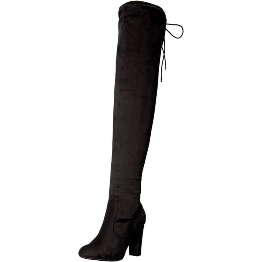 Journee Collection Maya Women's Over-The-Knee Boots sz 6 & 7.5 Black